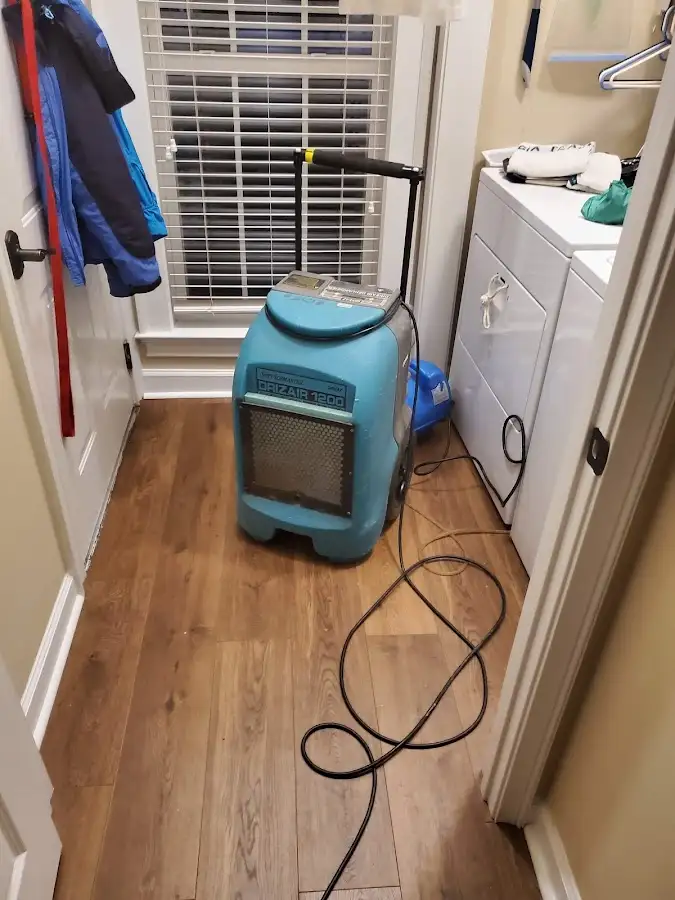 Commercial dehumidifier deployed for Crawl Space Restoration in Phoenix