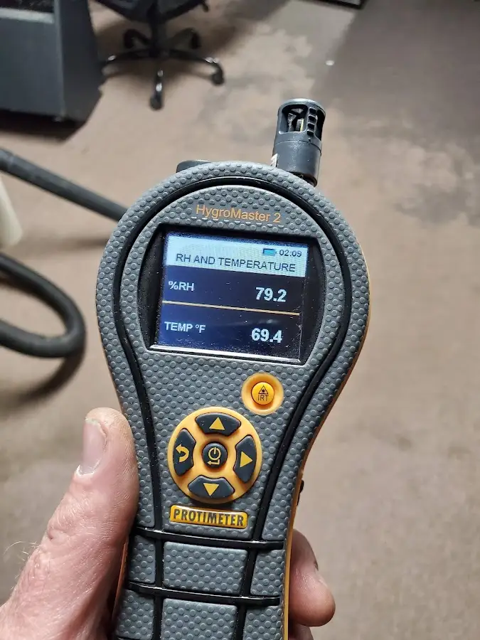 Moisture meter humidity assessment for Fire & Smoke Damage Restoration in Phoenix
